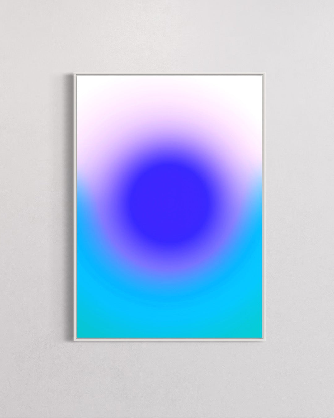 AURA 4 – Vibrant Aura Gradient Art for Modern Minimal Interiors